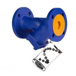 Фильтр сетчатый чугунный REON тип RSV05 с магнитной вставкой DN15-400 PN16 